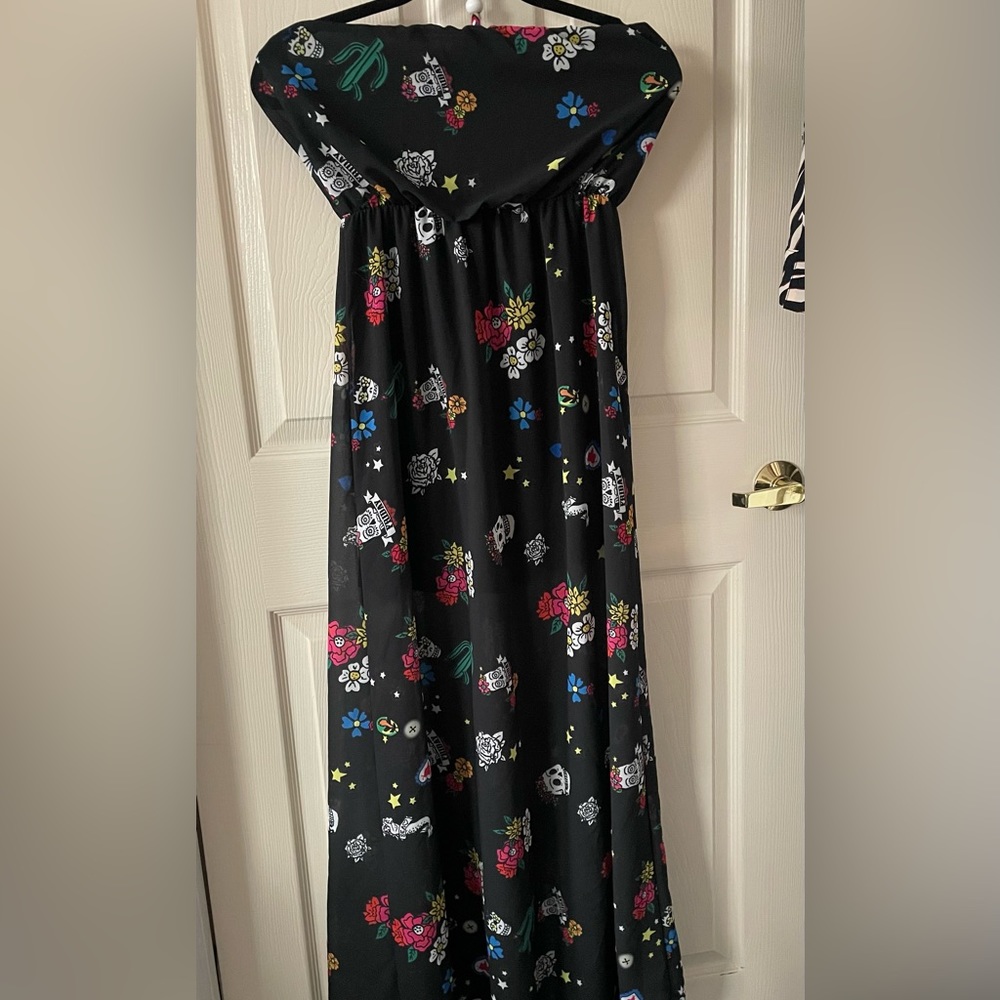 Sofi Sugar skull maxi dress